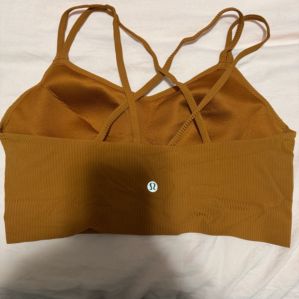 lululemon athletica Women's Tan Sports Bra
